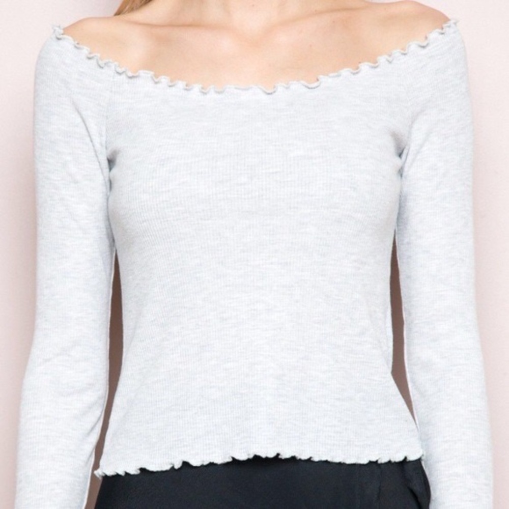 Brandy Melville Long Sleeve Valerie Top